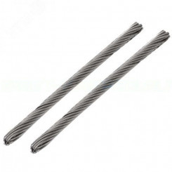 Трос мягкий АРТ 8382 плетение 7X19 А4 5 мм