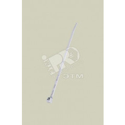 Стяжка для внутреннего монтажа 4.8x188 ПА 6.6 (100шт) серый RAL7035