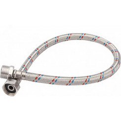 Подводка для воды ВН 1/2 30 см нерж сталь