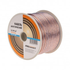 Кабель Stereo 2х1.0 BLUE LINE бухта (м) PROCONNECT 01-6205-6 Кабель Stereo 2х1.0 BLUE LINE бухта (м) PROCONNECT 01-6205-6