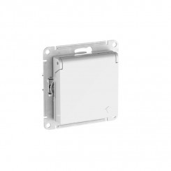 Розетка AtlasDesign 16А IP20 с заземл. защ. шторки с крышкой быстрозажим. клем. механизм бел. SE ATN000146S Розетка AtlasDesign 16А IP20 с заземл. защ. шторки с крышкой быстрозажим. клем. механизм бел. SE ATN000146S