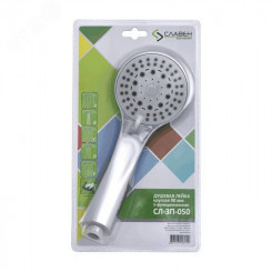 Лейка для душа 5 режимов струи 90мм Славен