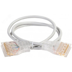 Патч-корд 110-110 4 пары категория 5 серый (2м) Патч-корд 110-110 4 пары категория 5 серый (2м)