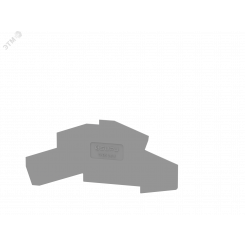 Крышка защитная TP для угловых 4-уровневых клемм TPDS, сеч. 2.5мм2, сер.