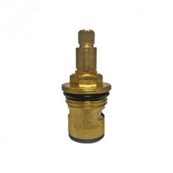 Кран-букса для смесителя керамическая резьба G 1/2 20 шлицов