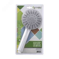 Лейка для душа 5 режимов струи 110мм Славен