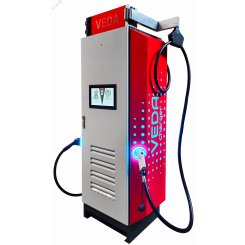 Зарядная станция постоянного тока (DC) мощностью 160кВТ VL-A1M-P160-0330-T4-E54-VP3-M2-AC350-BG300-C.+D1+E1+GS, 15.6 дюймов ЖК-экран, напольный монтаж, IP54, поддержка OCPP 1.6/2.0J