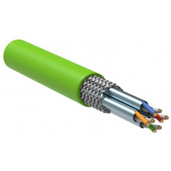 Витая пара S/FTP кат.6A 4х2х23AWG solid LSLTx     нг(А)-LSLTx зеленый (305м)