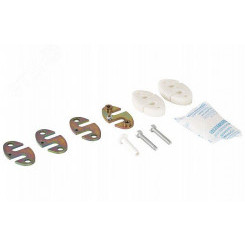 Комплект для ввода 7-10 мм ОК в овальный патрубок муфты МОГ-Т-4 и МПО-Ш1