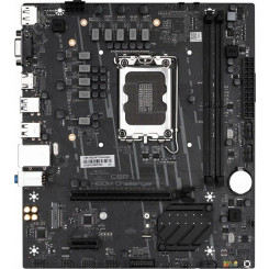 Материнская плата H610M Challenger Socket 1700, 2xDDR4, mATX, VGA+HDMI+DP, 1xPCIEx16