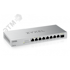 Коммутатор неуправляемый 8 портов. 100 /1000 Мб/с. 2.5 Гб/с  8xRJ-45. 1xSFP+