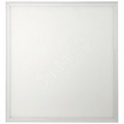 Светильник светодиодный ДВО-40W 595х595х8 4000К 2800Лм IP40 R>80 мат бел (нужен драйвер 3707172 в комплект не входит)