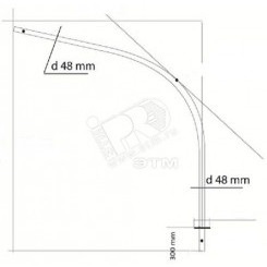 Кронштейн К1К-2,0-2,0-К165/108-0,048-ц