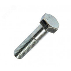 Болт М20Х85 ГОСТ 7798-70 неполная резьба класс прочности 5.8 покрытие цинк