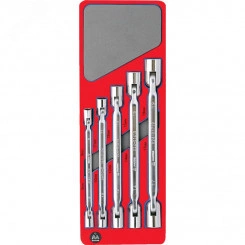 Набор шарнирных ключей зеркальная полировка ложемент 5 предметов