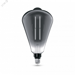 Лампа светодиодная LED 6 Вт 330 Лм 4000К белая Е27 ST164 gray straight Filament Gauss