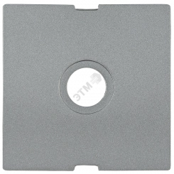 Накладка TV проходная/оконечная BOLERO антрацит