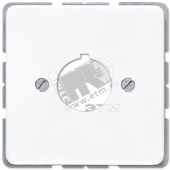 Крышка для установки специальных гнезд 22.5мм белая