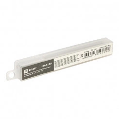 Набор сегментированных лезвий 9мм НС-10 EKF Master cm-s10-ms Набор сегментированных лезвий 9мм НС-10 EKF Master cm-s10-ms