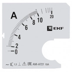 Шкала сменная для A721 10/5А-1.5 PROxima EKF s-a721-10