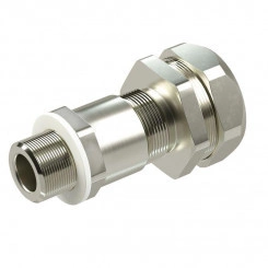 Ввод кабельный универсальный серии КАЕРМ для бронированного и небронированного кабеля М20х1.5 d:5.8-12мм Dn:15 никелированнаялатунь IP66/IP68 DKC KAEPM2MHK-15 Ввод кабельный универсальный серии КАЕРМ для бронированного и небронированного кабеля М20х1.5 d:5.8-12мм Dn:15 никелированнаялатунь IP66/IP68 DKC KAEPM2MHK-15