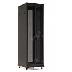 Шкаф напольный TTR-4288-DD-RAL9005 19-дюймовый 42U 2055x800х800 мм (ВхШхГ)