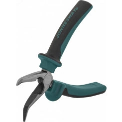 Длинногубцы изогнутые 45 с двухкомпонентными рукоятками, 160 мм Длинногубцы изогнутые 45 с двухкомпонентными рукоятками, 160 мм