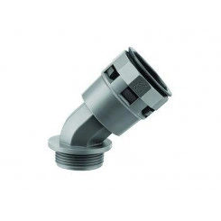 Переходник 45град. труба-коробка DN 48мм М50х1.5 полиамид черн. IP66 DKC PAL48M50N Переходник 45град. труба-коробка DN 48мм М50х1.5 полиамид черн. IP66 DKC PAL48M50N