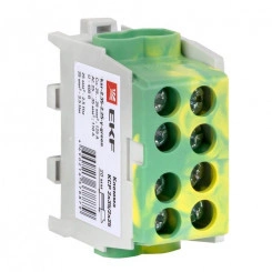 Клемма распределительная КСР с двойным винтом 2х35/2х25 желт./зел. PROxima EKF ksr-2.35-2.25-y-green Клемма распределительная КСР с двойным винтом 2х35/2х25 желт./зел. PROxima EKF ksr-2.35-2.25-y-green