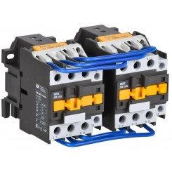Контактор КМИ-23230 реверс 32А 230В/АС3 2НО IEK KKM23-032-230-20-1 Контактор КМИ-23230 реверс 32А 230В/АС3 2НО IEK KKM23-032-230-20-1