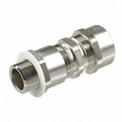 Ввод кабельный серии КА для бронированного кабеля М63х1.5 d:38.8-47мм D:45-53мм никелированная латунь IP66/IP68 DKC KA7MHK Ввод кабельный серии КА для бронированного кабеля М63х1.5 d:38.8-47мм D:45-53мм никелированная латунь IP66/IP68 DKC KA7MHK