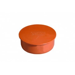 Заглушка 160 мм для наружной канализации