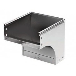 Угол для лотка вертикальный внешний 90град. 600х50 CDV 90 в компл. с крепежн. элемент. цинк-ламель DKC 37578KZL Угол для лотка вертикальный внешний 90град. 600х50 CDV 90 в компл. с крепежн. элемент. цинк-ламель DKC 37578KZL
