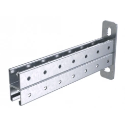 Консоль двойная 41х41 LAS осн.400 сталь гор. оцинк. DKC BBD4140HDZ Консоль двойная 41х41 LAS осн.400 сталь гор. оцинк. DKC BBD4140HDZ