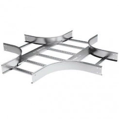 Ответвитель для лестн. лотка Х-образ. 80х600 R-300 цинк-ламель DKC LX1302ZL Ответвитель для лестн. лотка Х-образ. 80х600 R-300 цинк-ламель DKC LX1302ZL