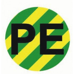 Наклейка "PE" d20мм PROxima EKF an-2-07-1