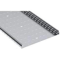 Лоток листовой перфорированный ESCA 7 50х500 L2500 сталь 1.5мм IEK CLP10-050-500-150-D25
