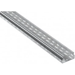 Лоток листовой перфорированный ESCA 7 50х100 L2500 сталь 1.5мм HDZ IEK CLP10-050-100-150-D25-HDZ