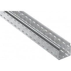 Лоток листовой перфорированный ESCA 7 100х100 L2000 сталь 1.5мм HDZ IEK CLP10-100-100-150-2-HDZ