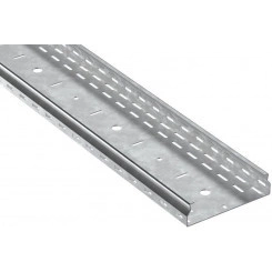 Лоток листовой перфорированный ESCA 7 50х200 L2000 сталь 2.0мм HDZ IEK CLP10-050-200-200-2-HDZ