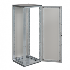 Шкаф напольный CQE ЭМС с дверью и задней панелью ВхШхГ 2000х800х800мм DKC R5CQEMC2088