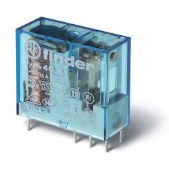 Миниатюрные PCB-реле, выводы с шагом 5мм, Контакты AgCdO, 1CO 16A, катушка АС