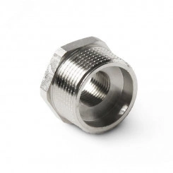 Футорка латунная резьбовая, Н-В 1 1/4 x 3/4 Футорка латунная резьбовая, Н-В 1 1/4 x 3/4