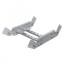 Угол для лотка вертикальный шарнирный 80х100 1.5мм нерж. сталь AISI 304 DKC ILFM810C Угол для лотка вертикальный шарнирный 80х100 1.5мм нерж. сталь AISI 304 DKC ILFM810C