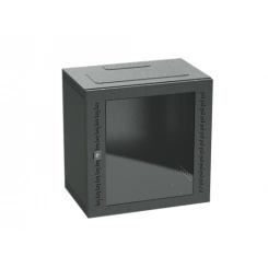 Шкаф телекоммуникационный навесной 12U 600х600х400 дверь стекло RAL9005 DKC R5STI1240GSB Шкаф телекоммуникационный навесной 12U 600х600х400 дверь стекло RAL9005 DKC R5STI1240GSB