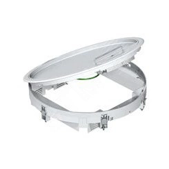 Лючок GESRA9U (универсальный) 12xModul45 (серебристый) Лючок GESRA9U (универсальный) 12xModul45 (серебристый)