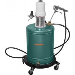 Нагнетатель консистентной смазки пневматический 20 л. Нагнетатель консистентной смазки пневматический 20 л.