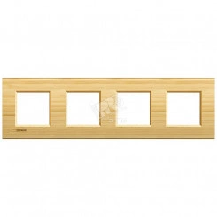 LivingLight Рамка прямоугольная 4 поста Бамбук