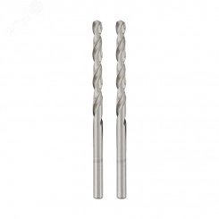 Сверло по металлу 2.5х57х30 мм P6M5 M-2 (упак - 2 шт.) DIN 338