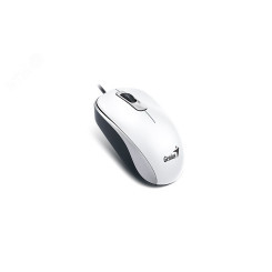 Мышь DX-110 оптическая, USB, белый